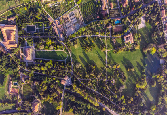 Villa Reale di Marlia panoramica dall'alto - Foto di Vincenzo Tambasco