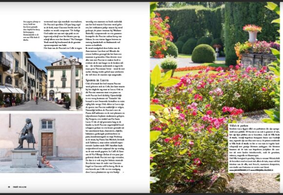 Article sur Villa Reale di Marlia dans Italie Magazine_2_2019