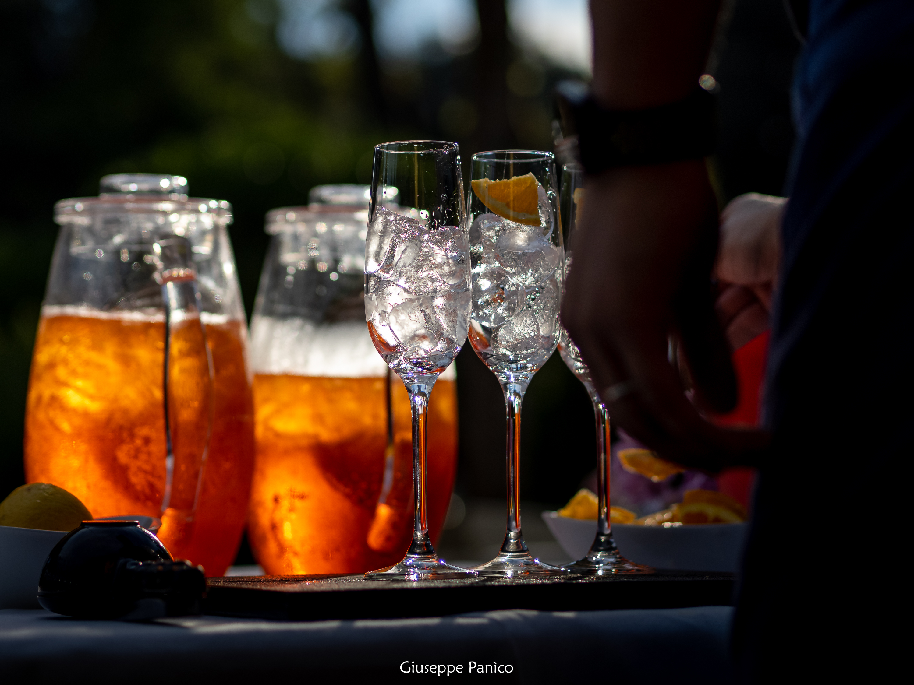 Aperitivo al cafè Villa Reale