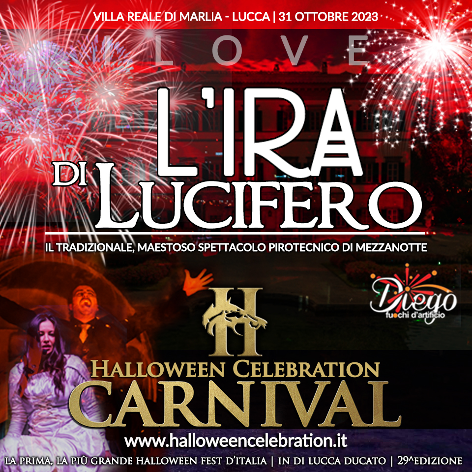 Halloween Carnival_Villa Reale di Marlia_fuochi d'artificio 2023