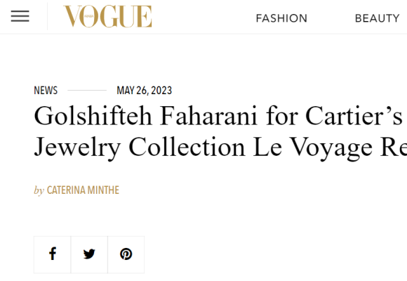 Vogue Arabia Cartier’s New High Jewelry Collection Le Voyage Recommencé