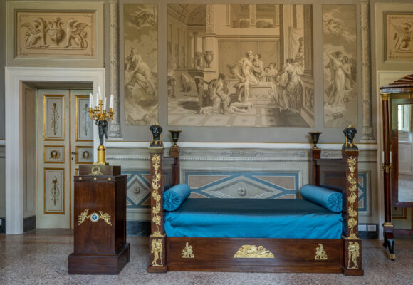 Camera di Elisa - Interno Villa Reale Giuseppe Panico
