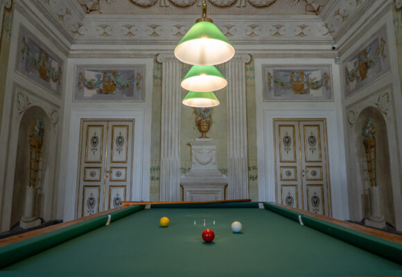 Sala da biliardo Villa Reale di Marlia Foto di Giuseppe Panico (2)
