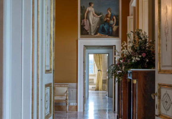 Salone 1° piano Villa Reale di Marlia Foto di Giuseppe Panico
