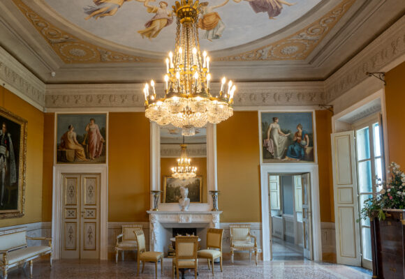 Salone 1° piano Villa Reale di Marlia Foto di Giuseppe Panico (2)