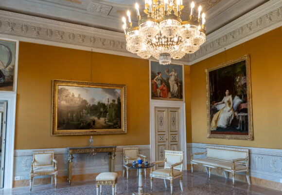 Salone 1° piano Villa Reale di Marlia Foto di Giuseppe Panico (5)