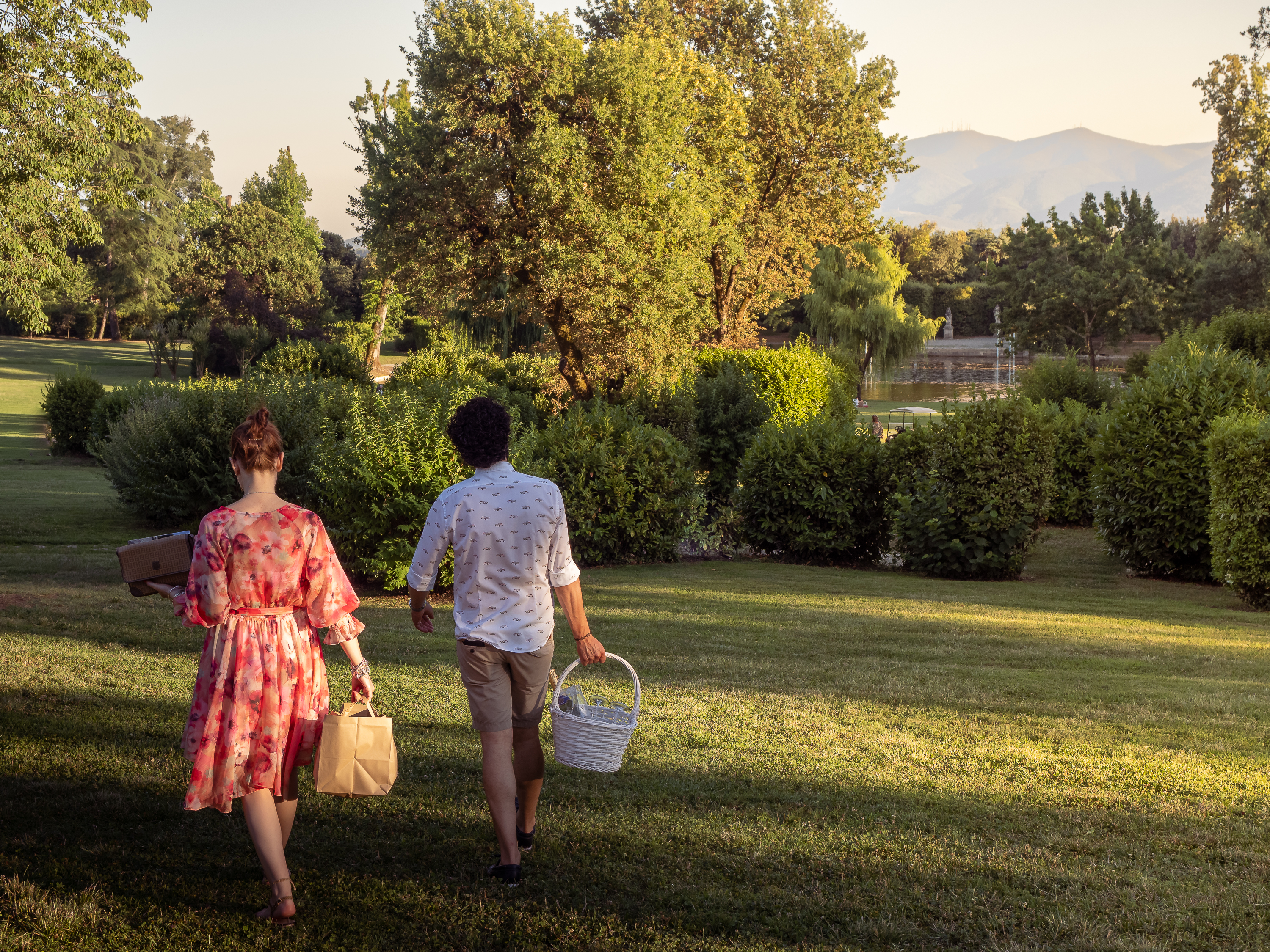 Pic nic al tramonto stellato Villa Reale di Marlia Foto di Giuseppe Panico (15)