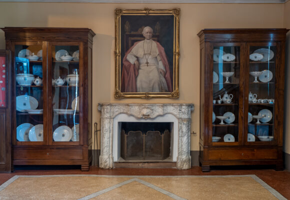 Ritratto di Papa Leone XIII - museo della Palazzina dell'Orologio - foto Giuseppe Panico