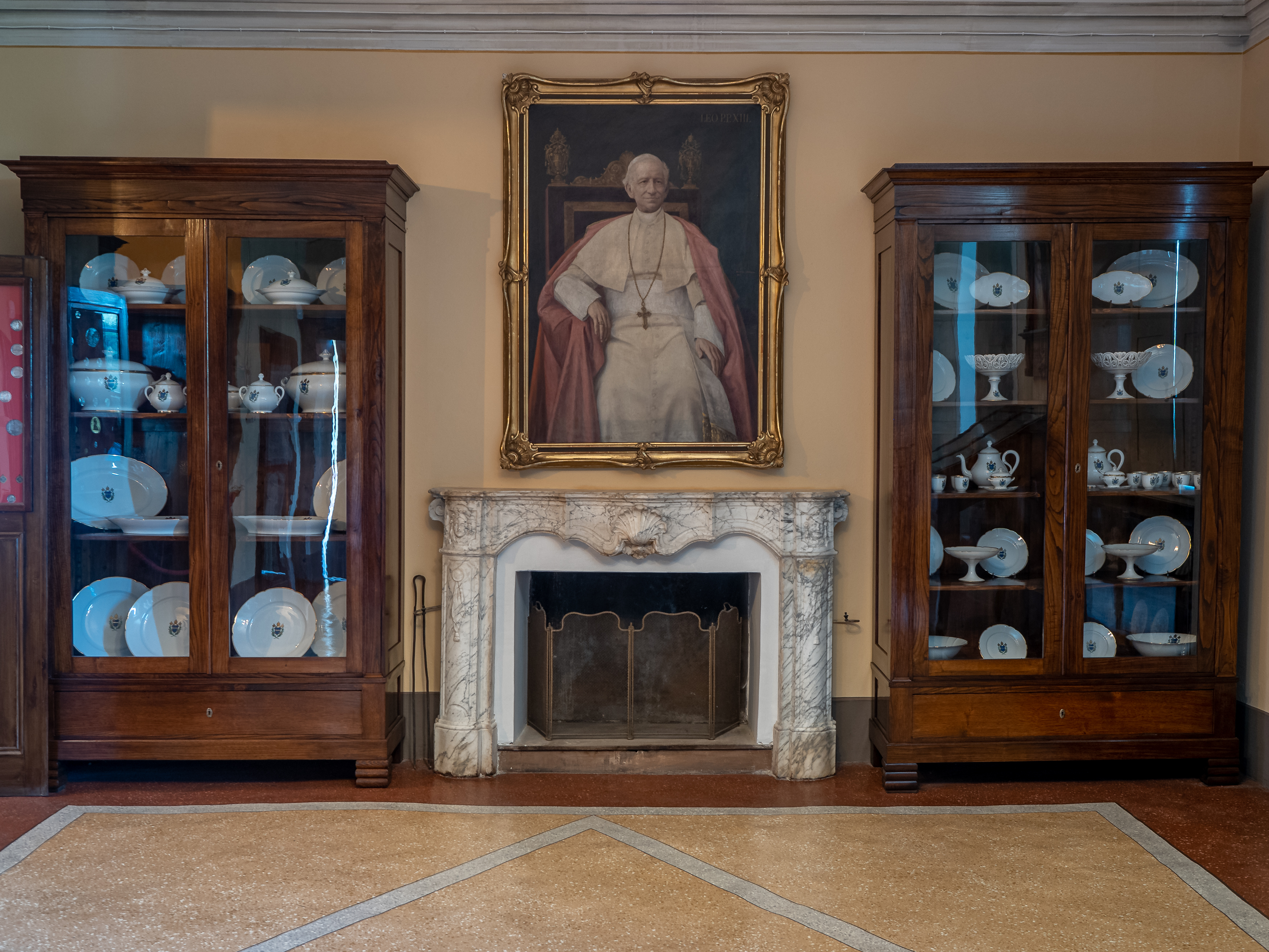 Ritratto di Papa Leone XIII - museo della Palazzina dell'Orologio - foto Giuseppe Panico