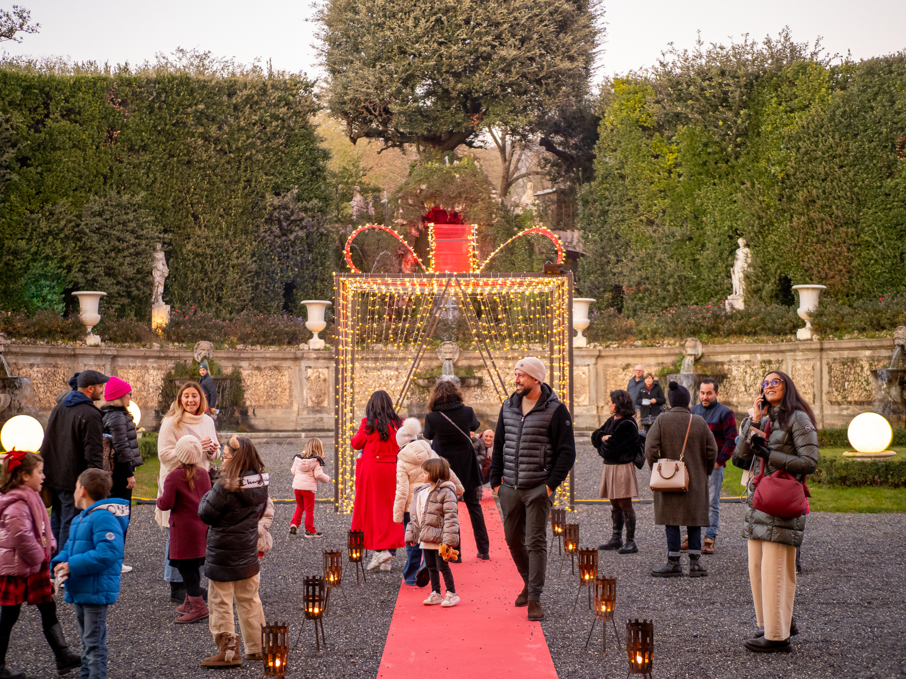Magico Natale di Villa Reale di Marlia 2025 Foto di Giuseppe Panico (2)