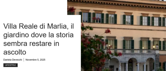 Alphabeticity Magazine - Villa Reale di Marlia, il giardino dove la storia sembra restare in ascolto