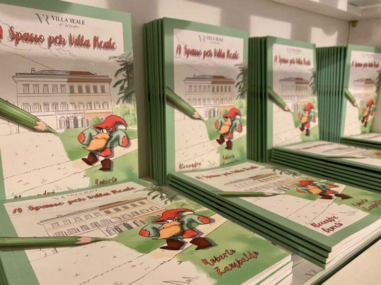Il nuovo libro per bambini “A spasso per Villa Reale”
