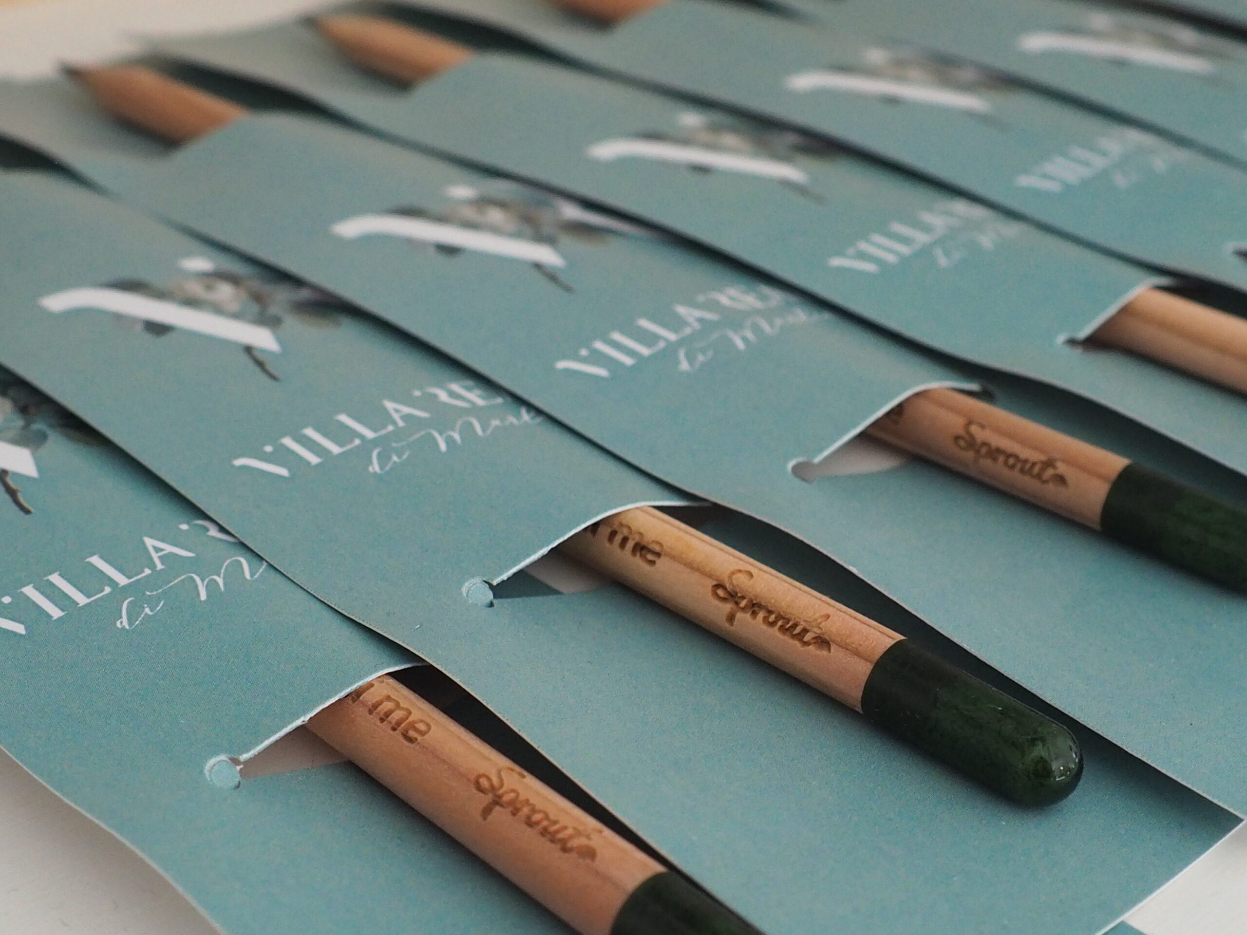 Matita sprout con semi_Villa Reale di Marlia