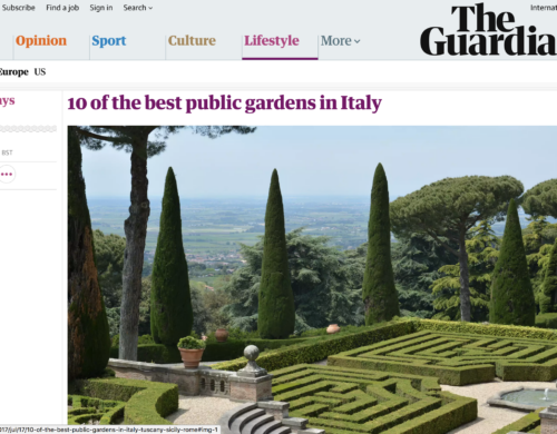 The Guardian: 10 of the best public gardens in Italy