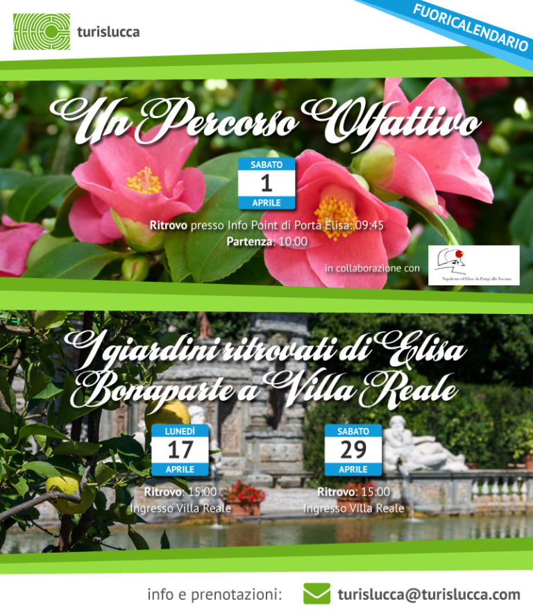 Gli appuntamenti di aprile