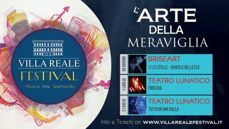 Villa Reale Festival: ultimo weekend di spettacoli dal 30/06 al 02/07