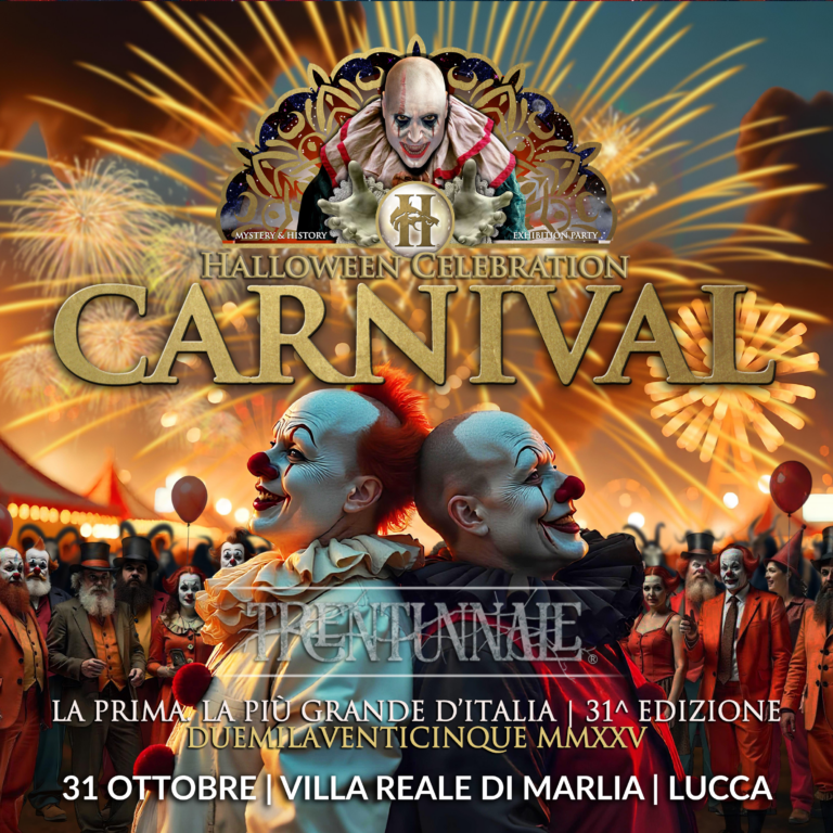 Halloween in Lucca: Karneval in der Villa Reale di Marlia