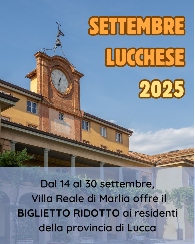 Villa Reale celebrates the Lucca September