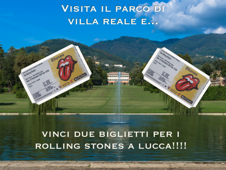 Visita il parco e vinci gli Stones a Lucca!
