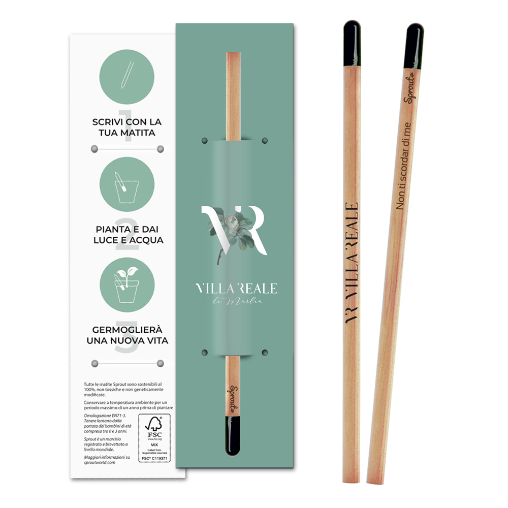 matita sprout e packaging