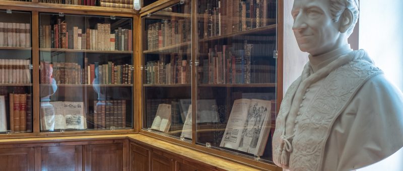 Busto di Leone VIII - Libreria della Palazzina dell'Orologio